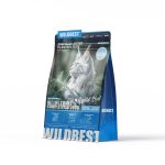 Wildbest duck and chicken cat food packaging