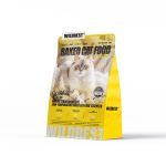 Wildbest duck and pear baked cat food packaging