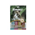 WILDBEST Cat Creamy Treats mixed flavor 4-pack packaging front view