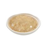 WILDBEST Chicken in Gravy Treat Can Chicken Soup shredded texture close-up