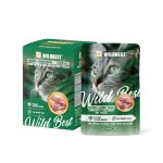 WILDBEST Chicken & Carrot Recipe Complete Balanced Cat Pouch box with single pouch 80g×8