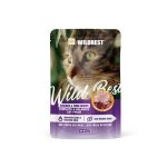 WILDBEST Chicken & Tuna Recipe Complete Balanced Cat Pouch single pouch 80g