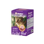 WILDBEST Chicken & Tuna Recipe Complete Balanced Cat Pouch box 80g×8